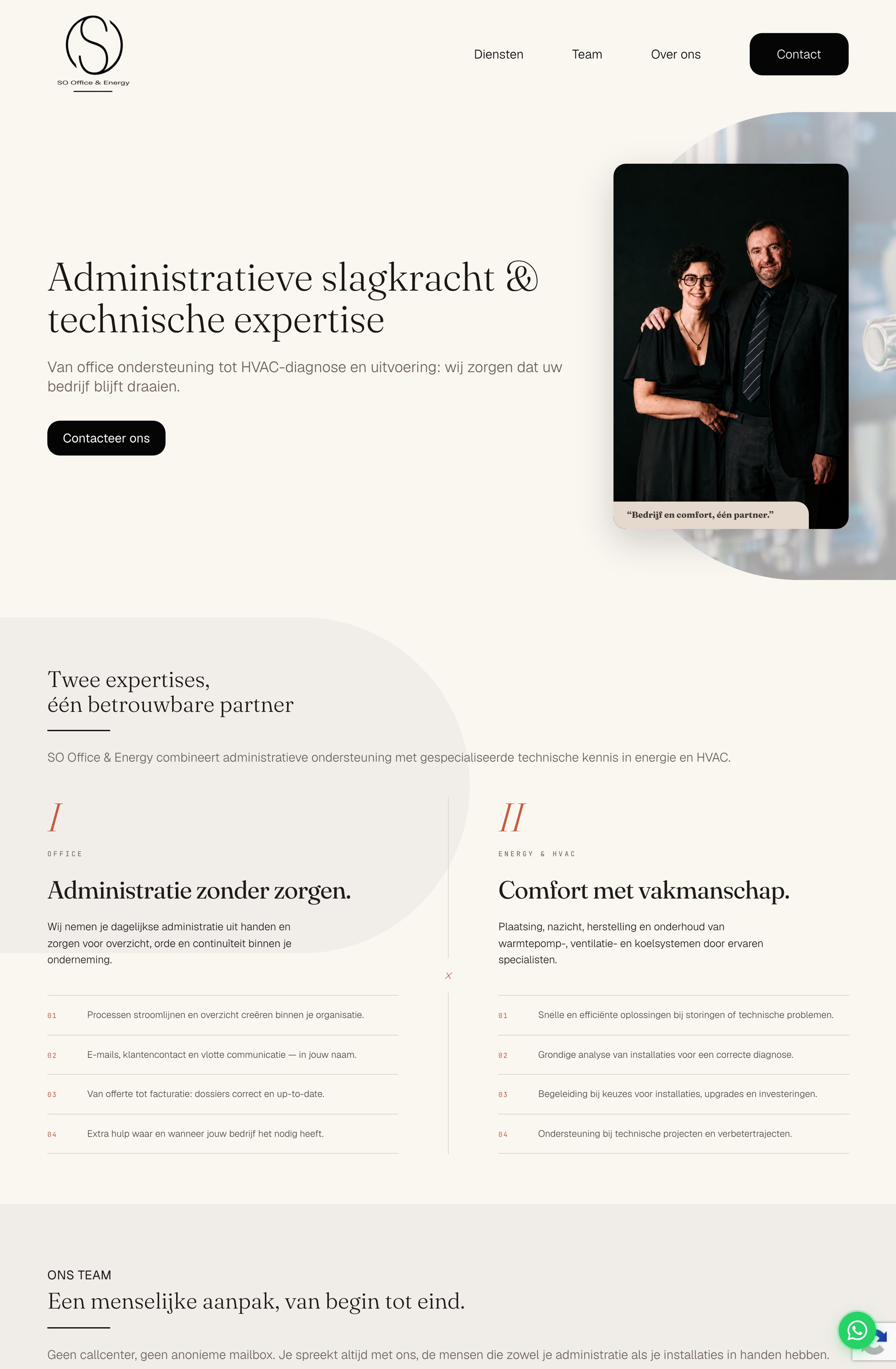 SoOffice & Energy: website gebouwd door Jovix